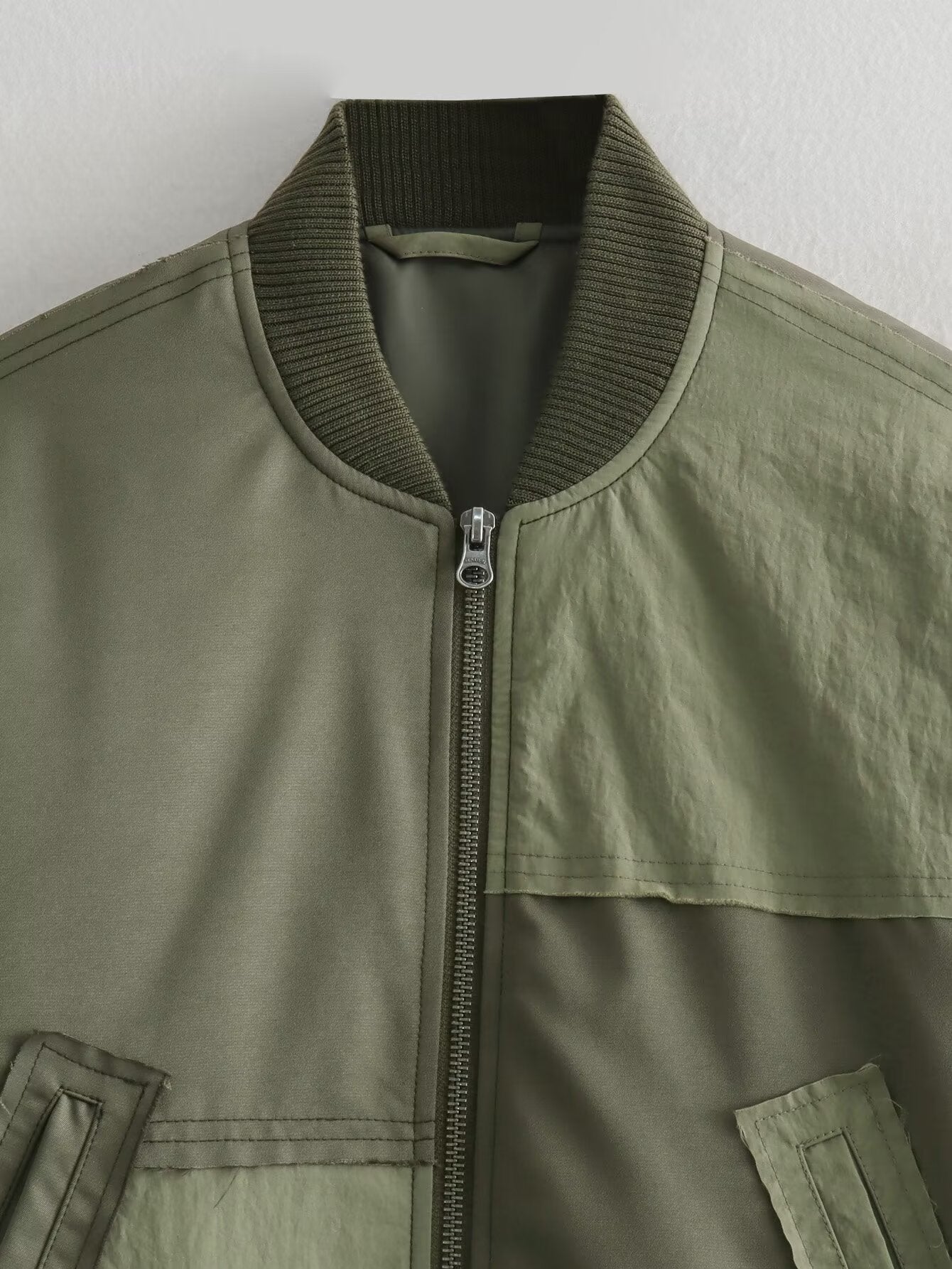 Women's 2025 new patchwork flying cotton jacket Coat