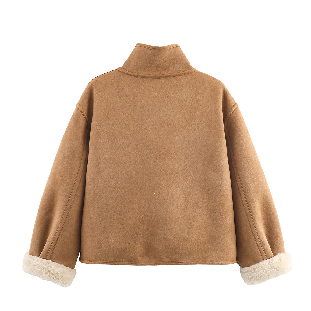 Women's double-sided wear fleece warm jacket Coat